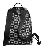 Dolce & Gabbana – Black & White DG Crown Backpack