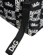 Dolce & Gabbana – Black & White DG Crown Backpack