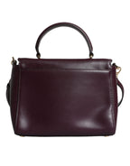 Michael Kors - Purple Leather Logo Plaque Crossbody