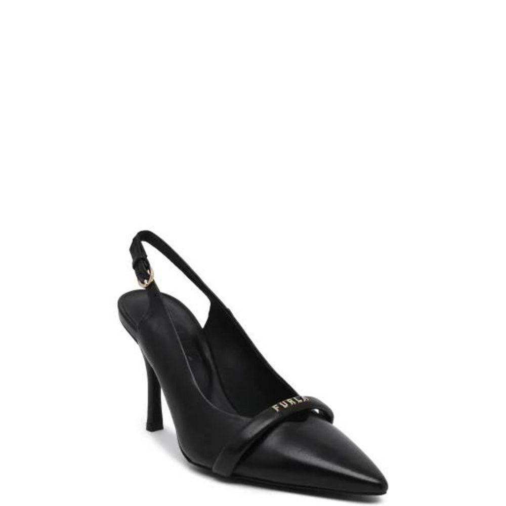 Furla - Black Leather High Heel