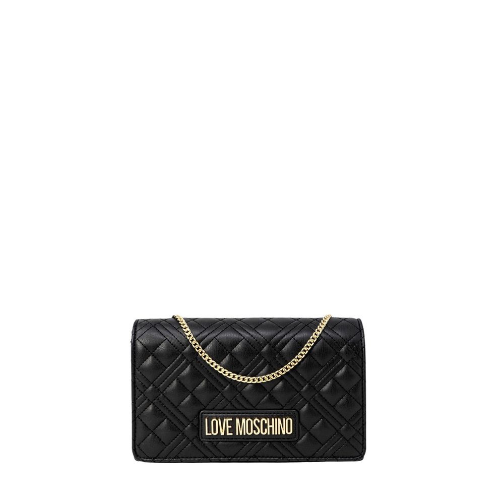 Love Moschino- Black Polyethylene Handbag