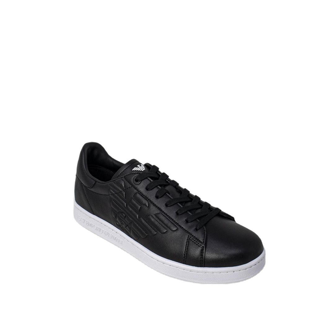 EA7 Emporio Armani - Black And White Polyethylene Sneaker