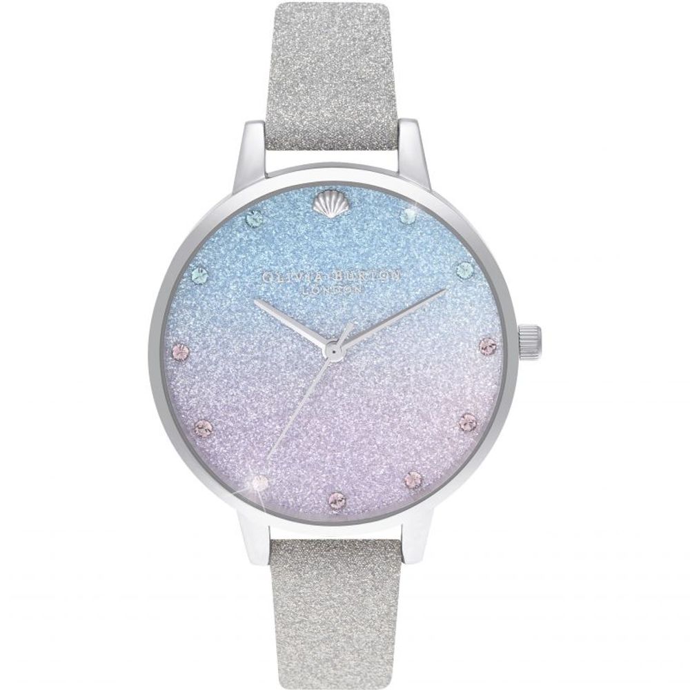 Olivia Burton - Gray Artificial Leather Watch
