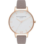 Olivia Burton - Gray Artificial Leather Watch