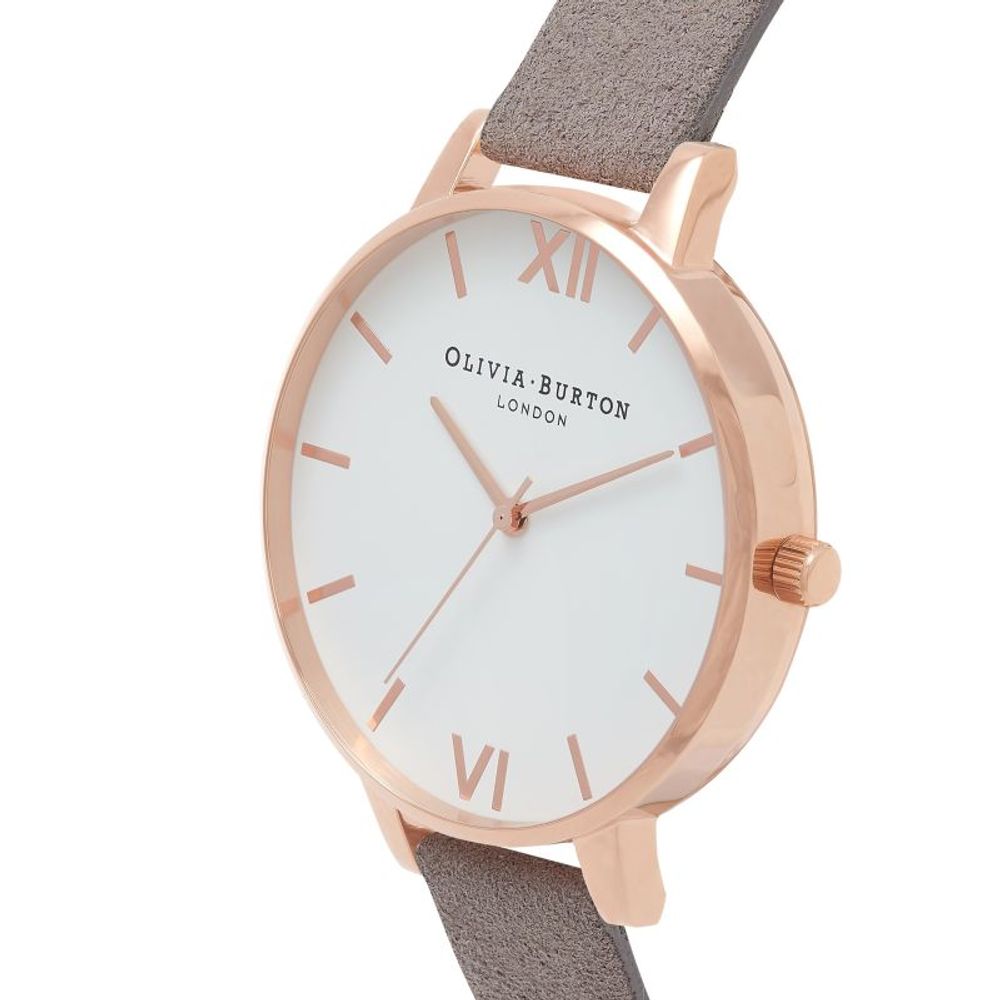 Olivia Burton - Gray Artificial Leather Watch