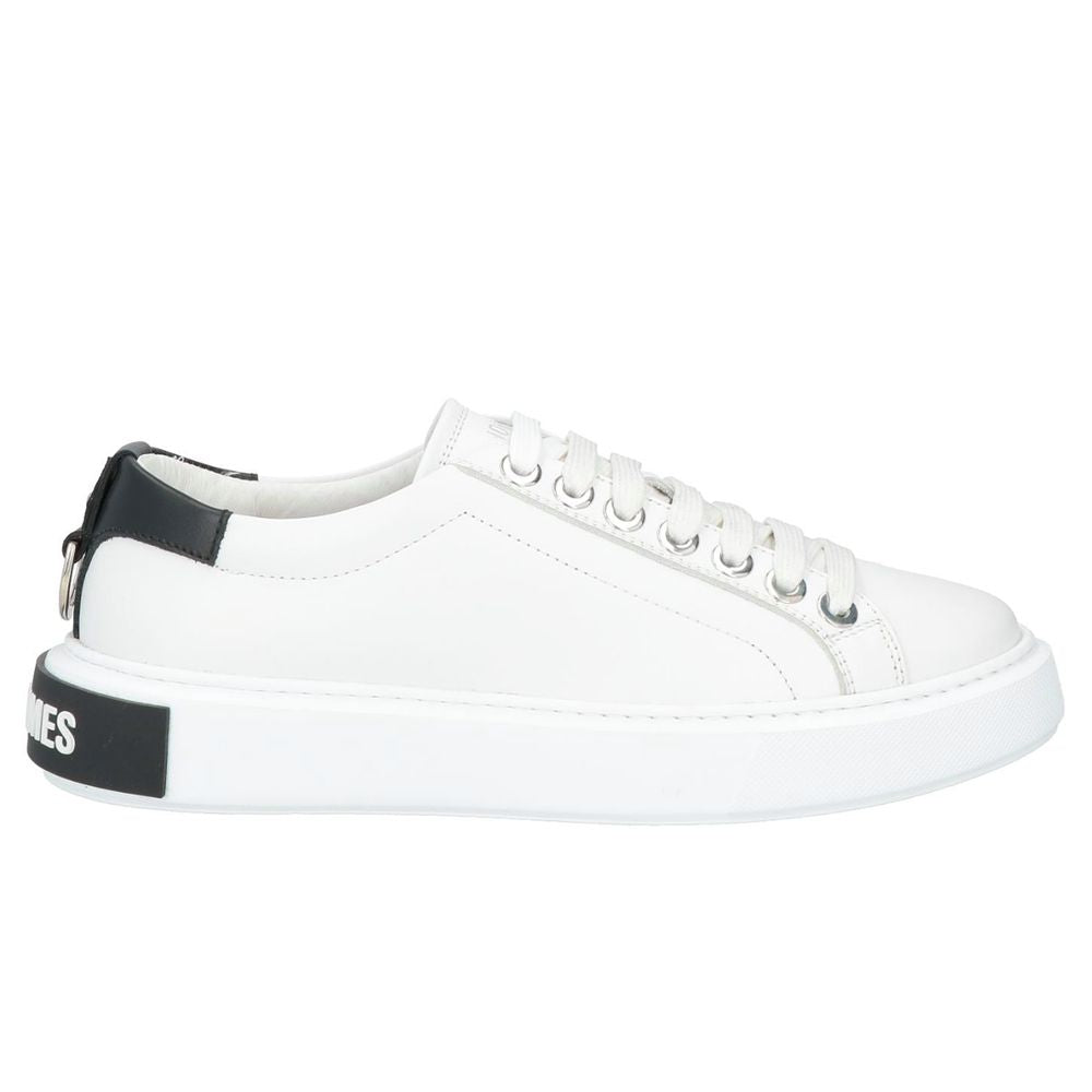 Les Hommes - White Calfskin Men Sneaker