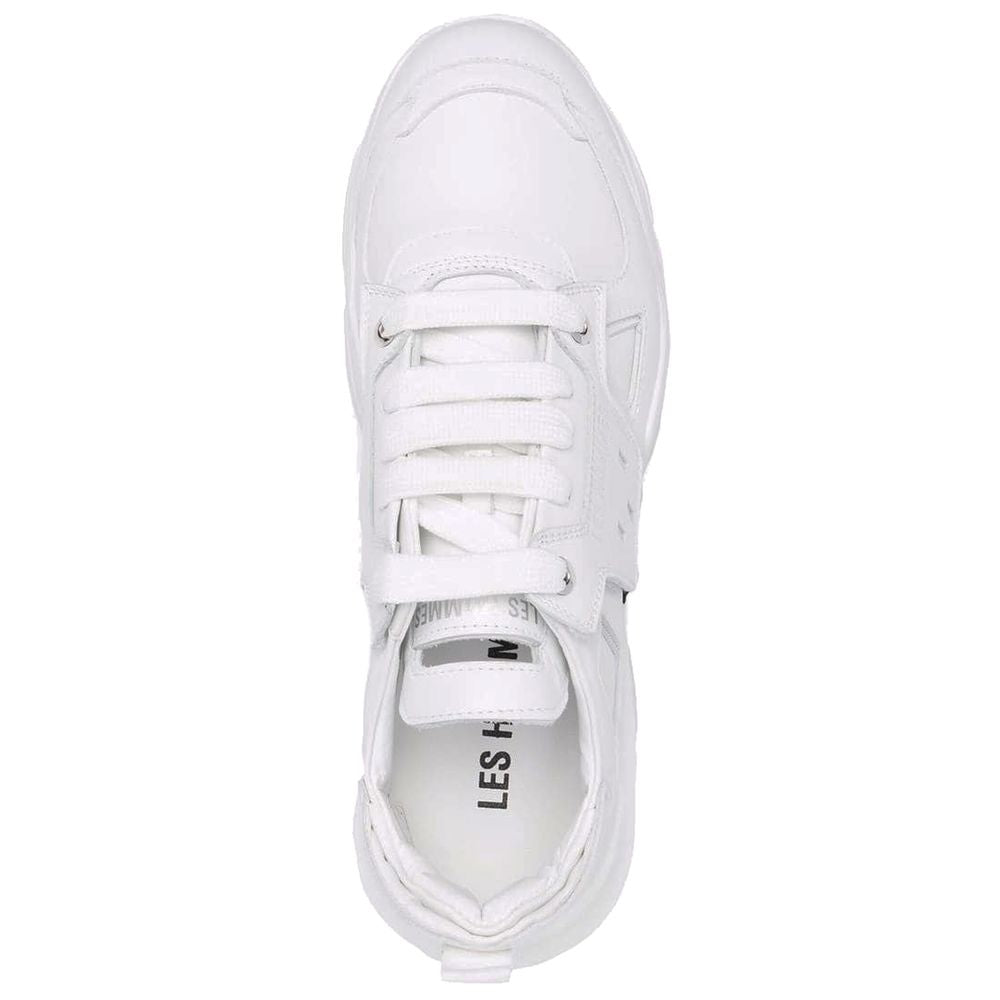 Les Hommes - White Calfskin Men Sneaker