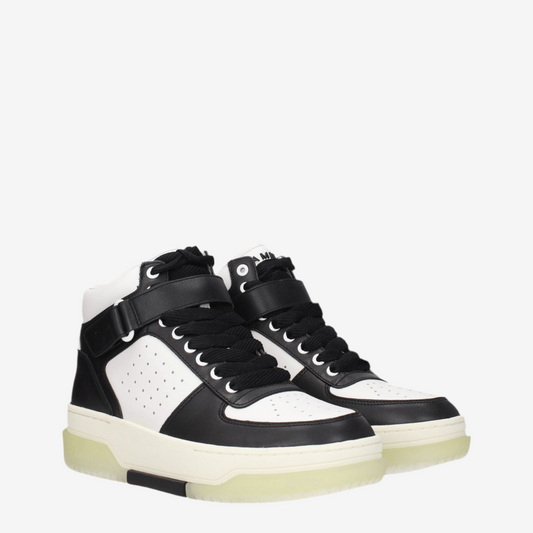 Amiri – Black Leather High-Top Sneakers