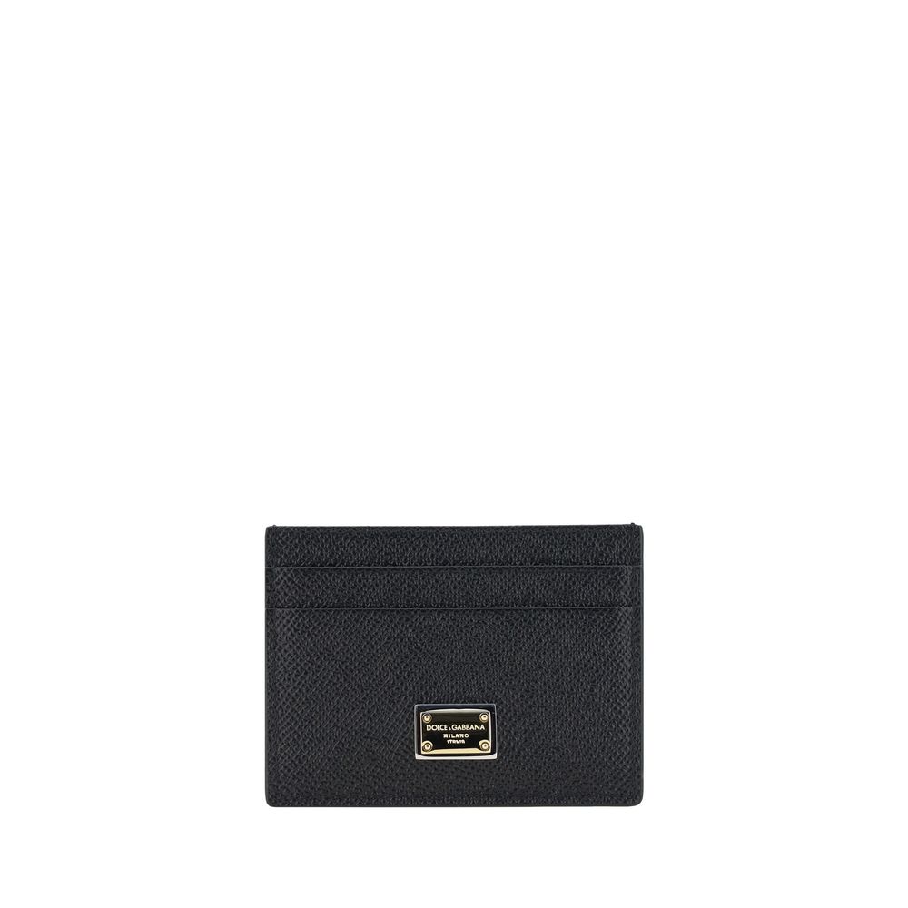 Dolce & Gabbana – Black Card Holder Leather