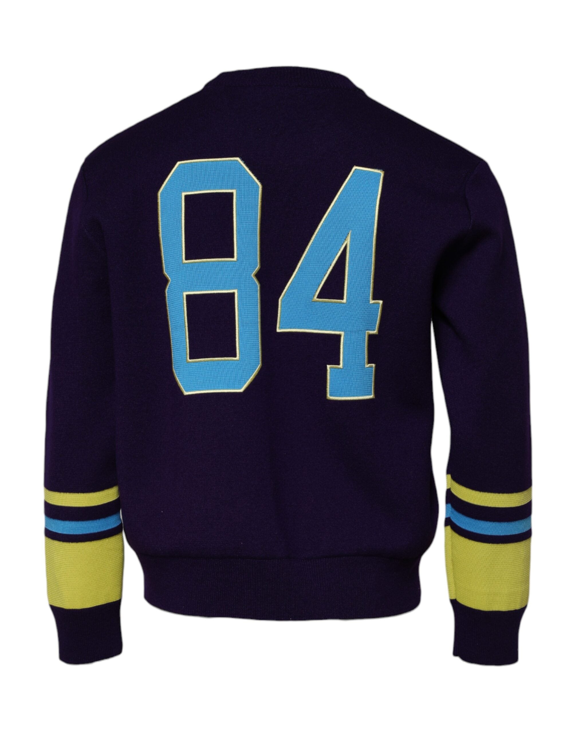 Dolce & Gabbana - Blue 1984 Milano CrewNeck Sweater