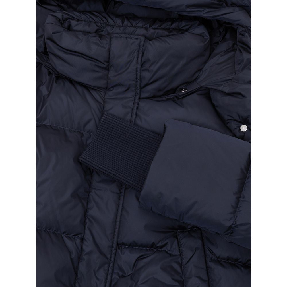 Add - Blue Polyamide Jackets And Coat