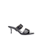 Alexander McQueen – Black Leather Sandals
