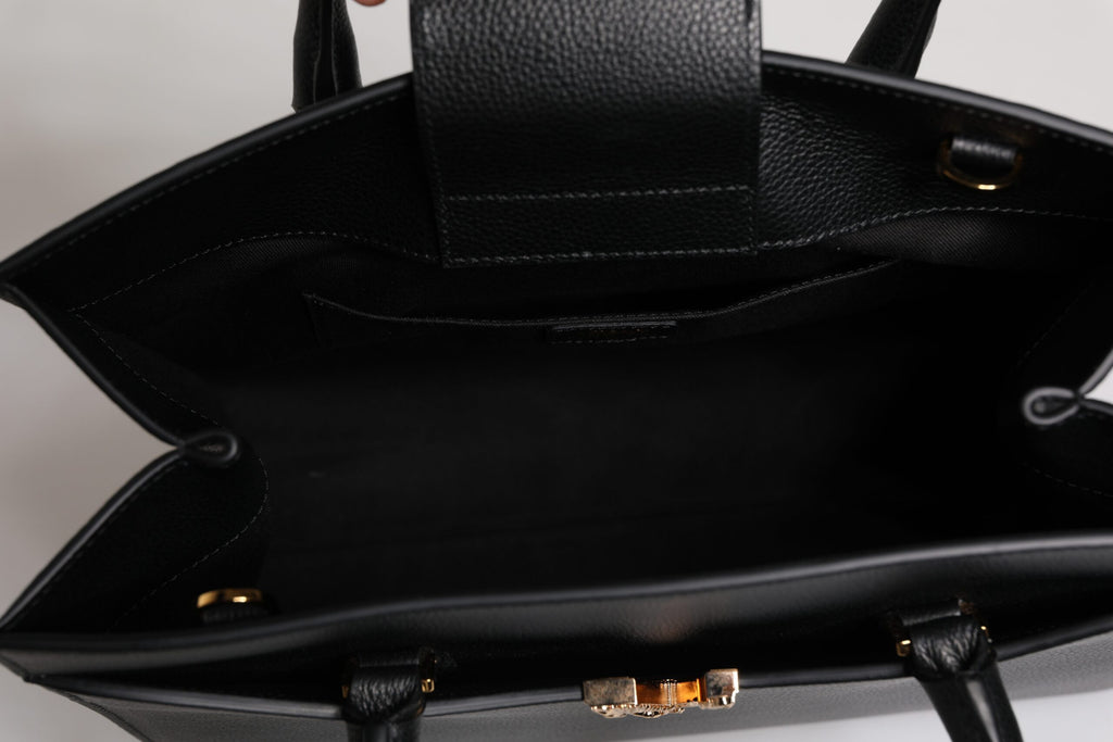 Versace – Black Crossbody Tote Bag