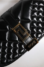 Versace – Black Calfskin Shoulder Bag