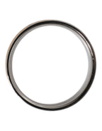 Dolce & Gabbana - Gold Silver Tone Real Brass DG Logo Ring