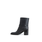 Burberry – Black Leather Ankle Boots