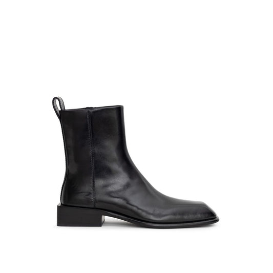 Alexander Wang – Black Leather Ankle Boots