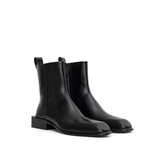 Alexander Wang – Black Leather Ankle Boots