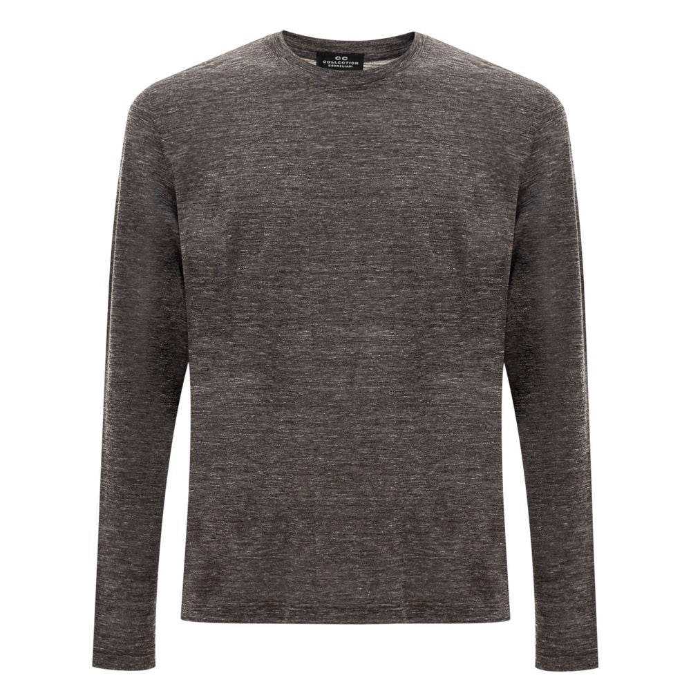 Corneliani - Gray Wool T-Shirt