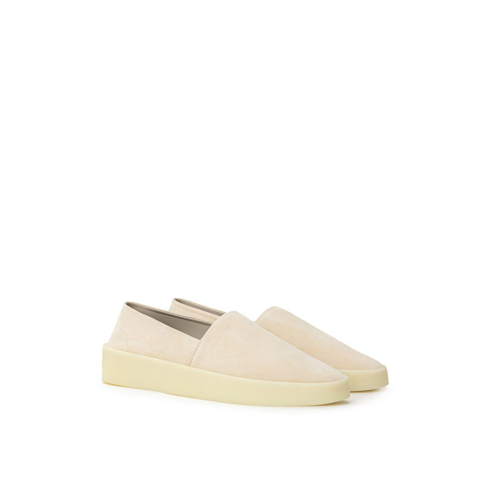 Fear Of God - Beige Leather Slip-On Loafer