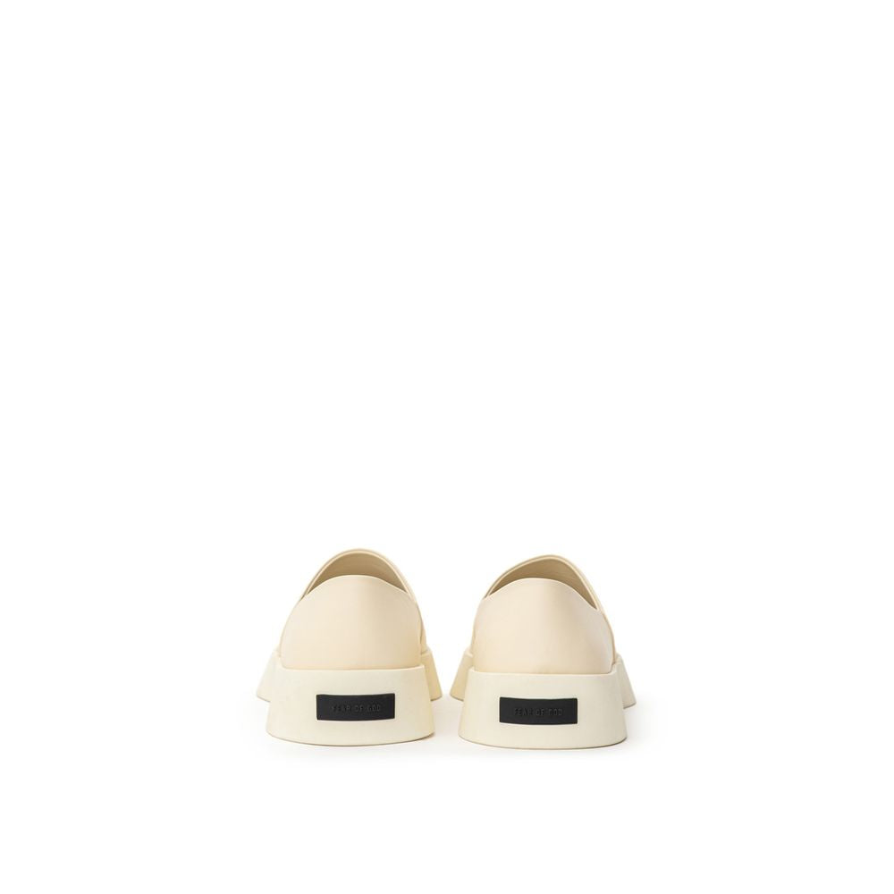 Fear Of God - Beige Leather Slip-On Loafer