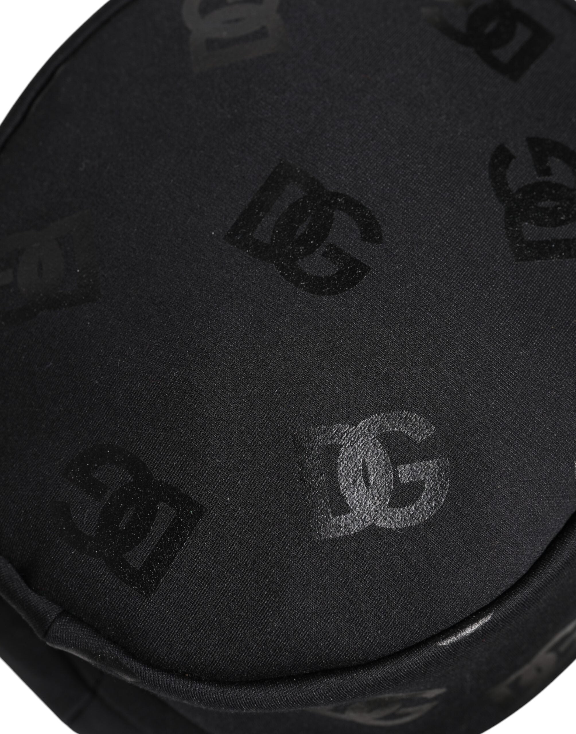 Dolce & Gabbana - Black DG Monogram Polyester Jacquard Bucket Hat