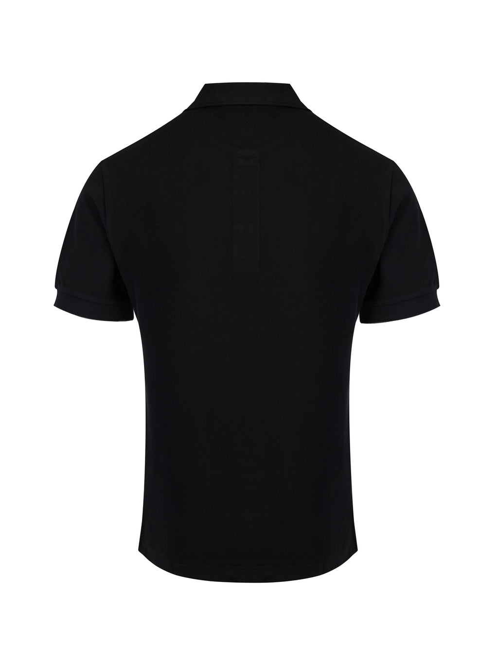 Burberry - Black Cotton Collared Polo Shirt