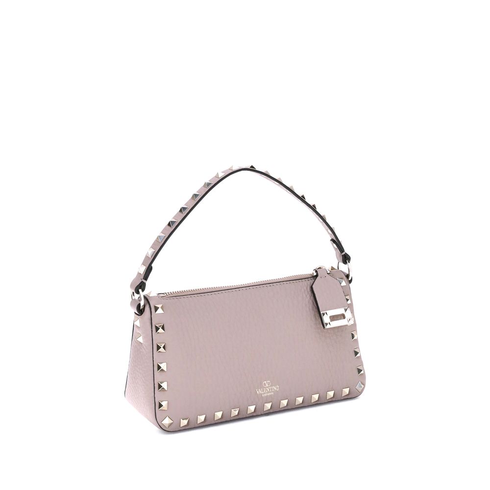 Valentino Garavani – Rockstud Zip-Up Leather Shoulder Bag