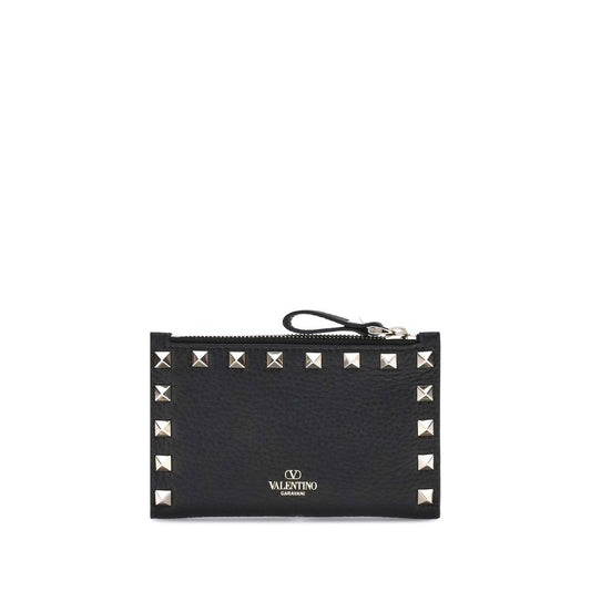 Valentino Garavani  – Rockstud Zip Coin Bifold Wallet