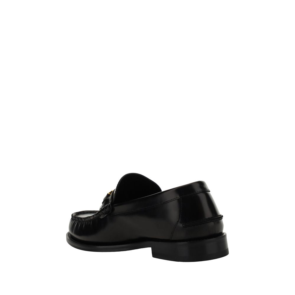 Versace - Leather Loafers