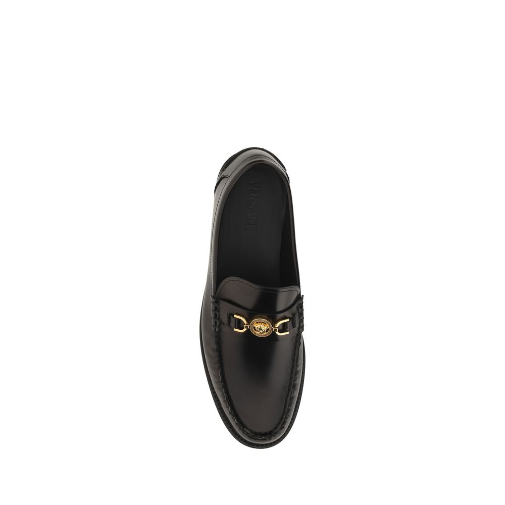 Versace - Leather Loafers