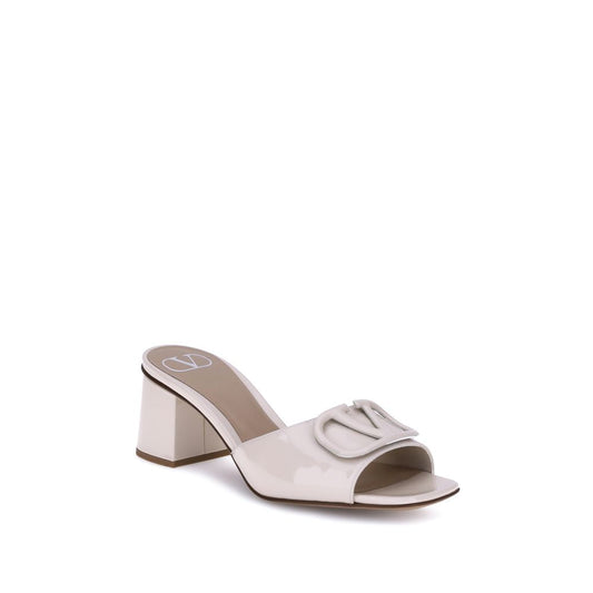 Valentino Garavani – VLogo Patent Leather Slide Sandals