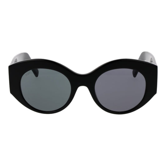 Tod’s – Black Round Full-Rim Sunglasses