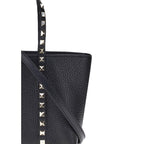Valentino Garavani – Small Rockstud Leather Tote Bag