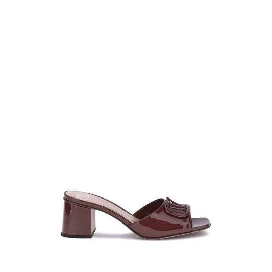 Valentino Garavani – VLogo Patent Leather Slide Sandals