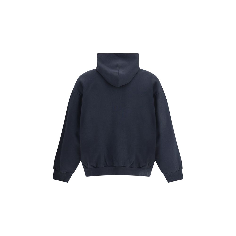 Balenciaga - Black Cotton Sweatshirt