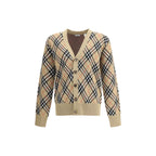 Burberry - Beige Wool Cardigan