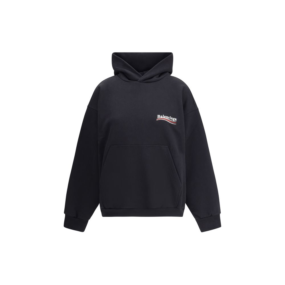 Balenciaga - Black Cotton Sweatshirt