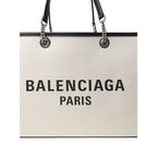Balenciaga – Gray Cotton Tote Bag