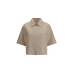 Fendi - Beige Cotton Denim Jacket