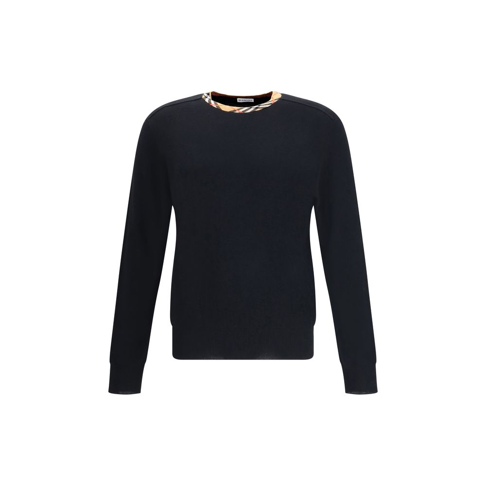Burberry - Black Wool Sweatshirt