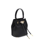 Versace – La Medusa Satin Bucket Bag