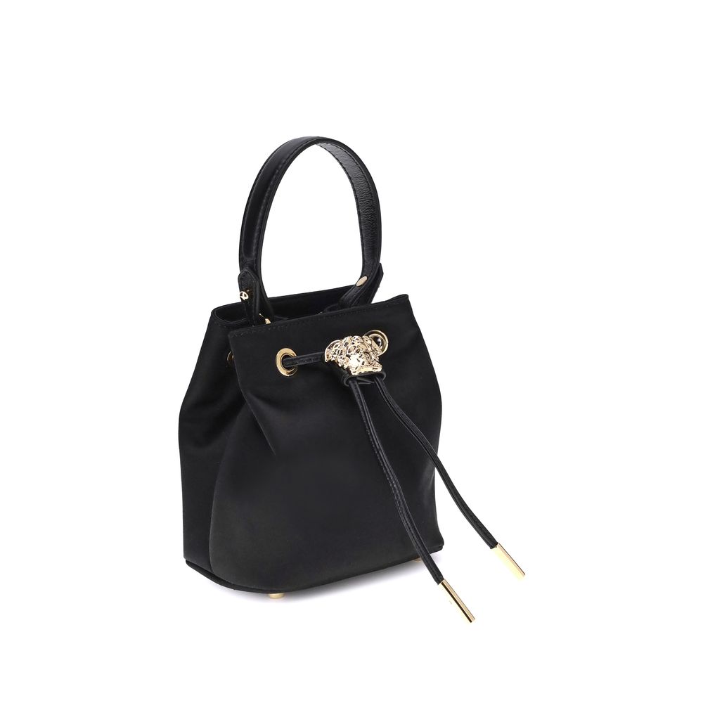 Versace – La Medusa Satin Bucket Bag