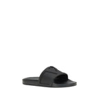 Valentino Garavani – Rubber Slides with Embossed VLogo