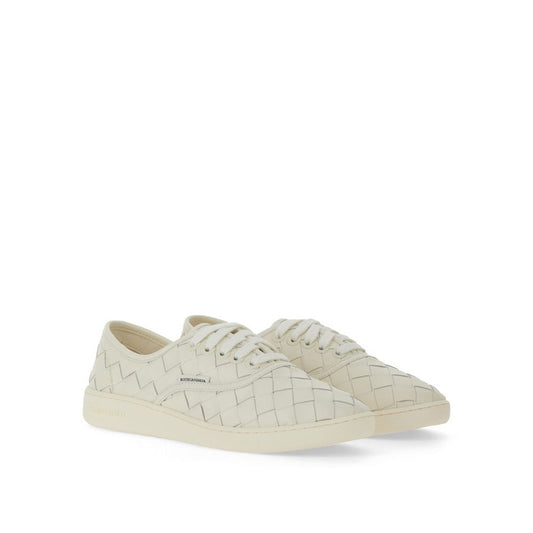Bottega Veneta – Intrecciato Leather Lace-Up Sneakers