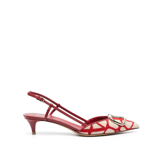 Valentino Garavani – Toile Iconographe Pumps in Red
