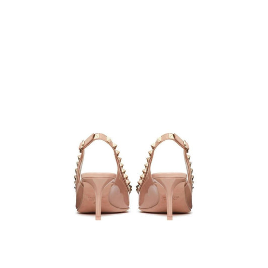 Valentino Garavani – Leather Slingback Pumps with Bow