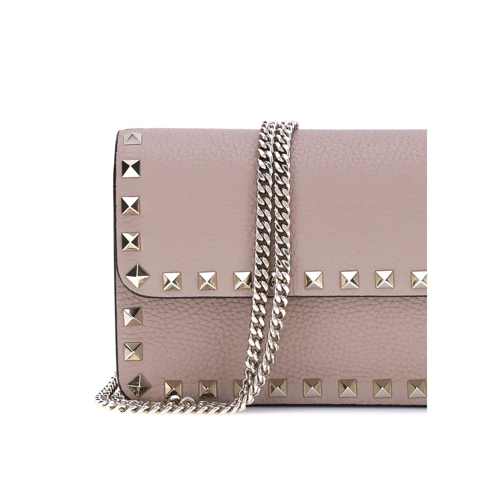 Valentino Garavani– Rockstud Pochette with Chain