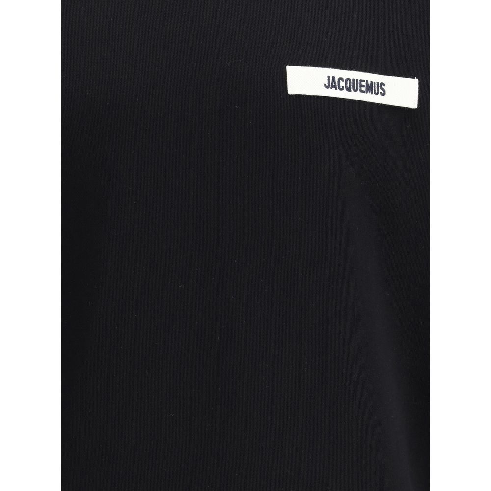 Jacquemus - Black Cotton Sweatshirt