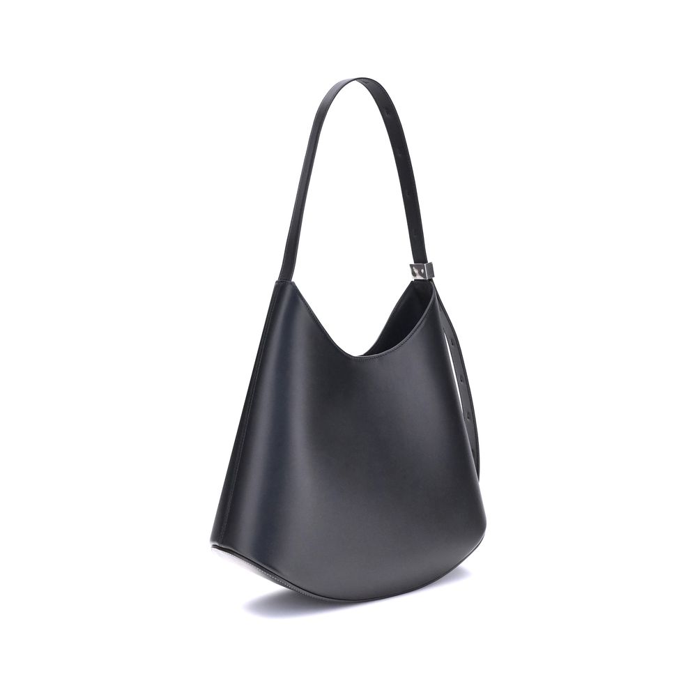 Jil Sander – Eldorado Medium Shoulder Bag in Black
